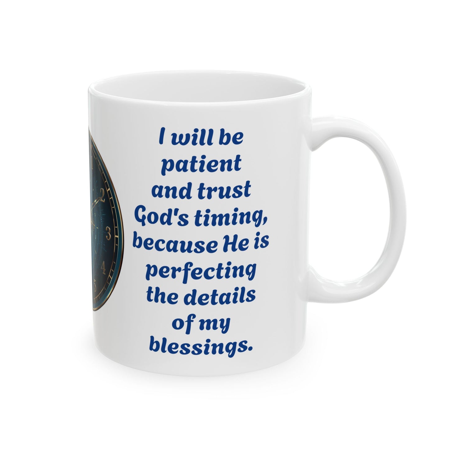Trust God’s Timing-Spiritual Patience 11oz Mug