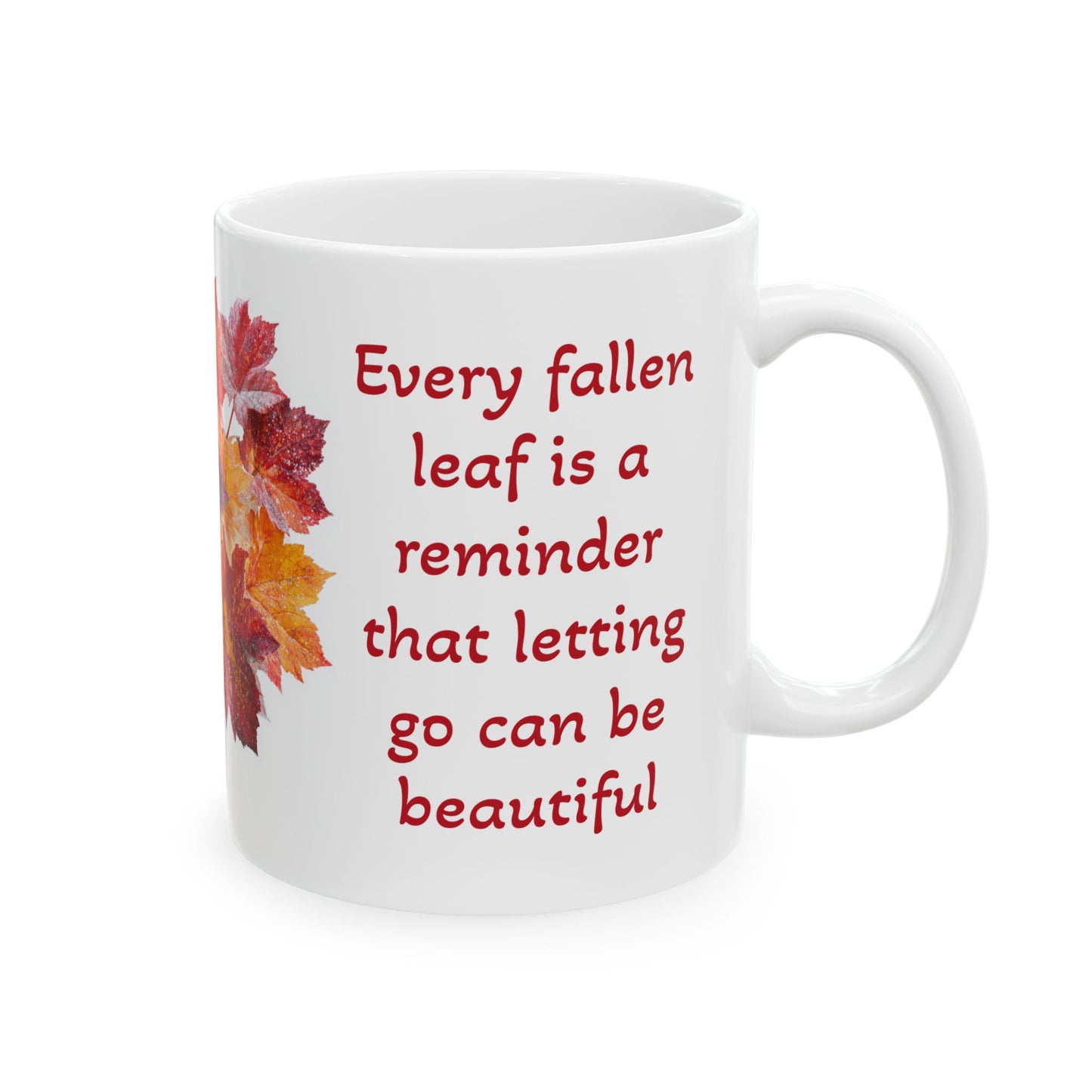 The Language of Leaves-11oz Autumn Inspired Coffee Mug