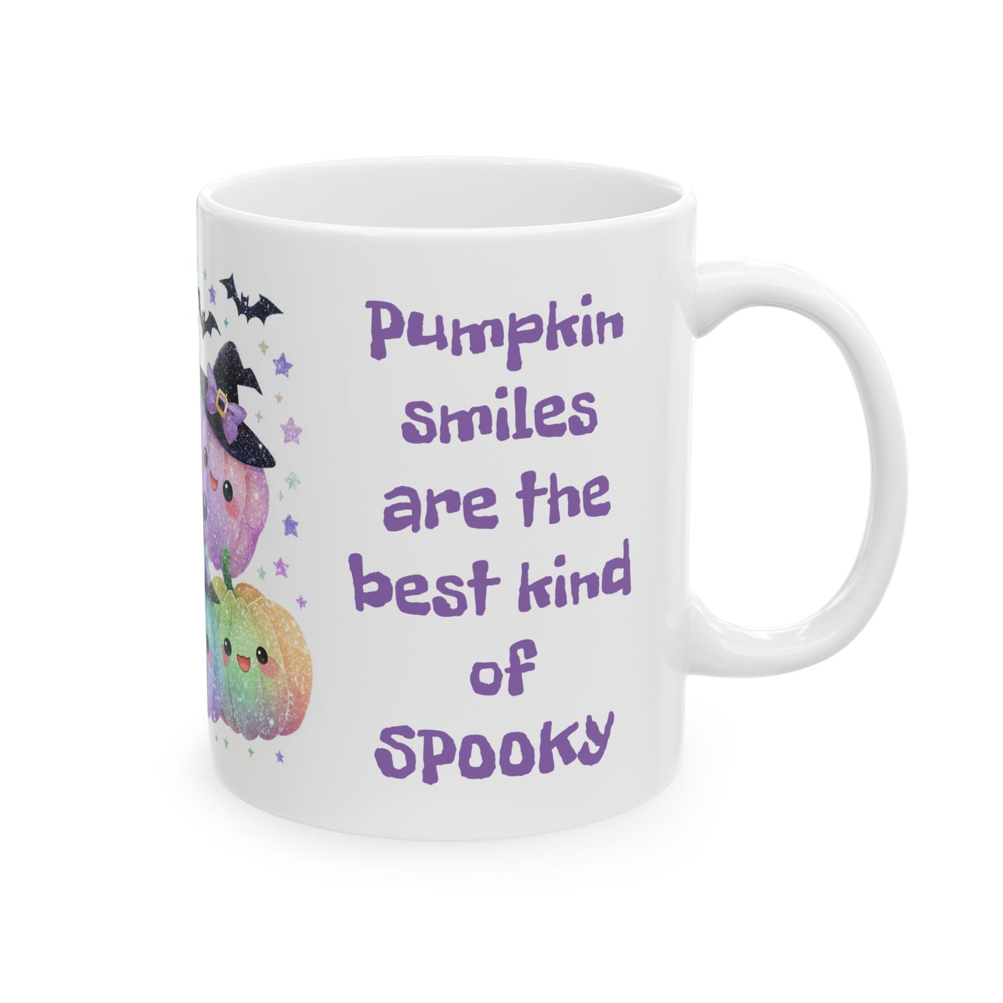 When Pumpkins Smile-11oz Halloween Inspired Coffee Mug