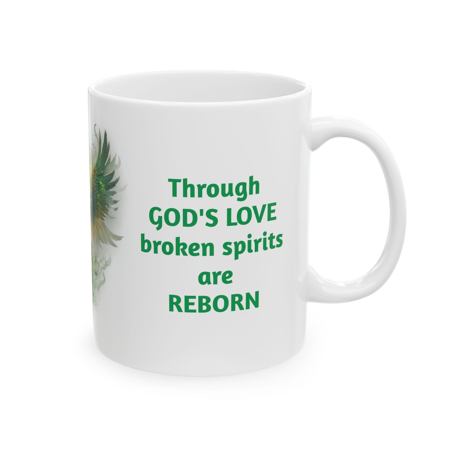 God's Love Rebuilds-11oz Spiritual Hope Mug