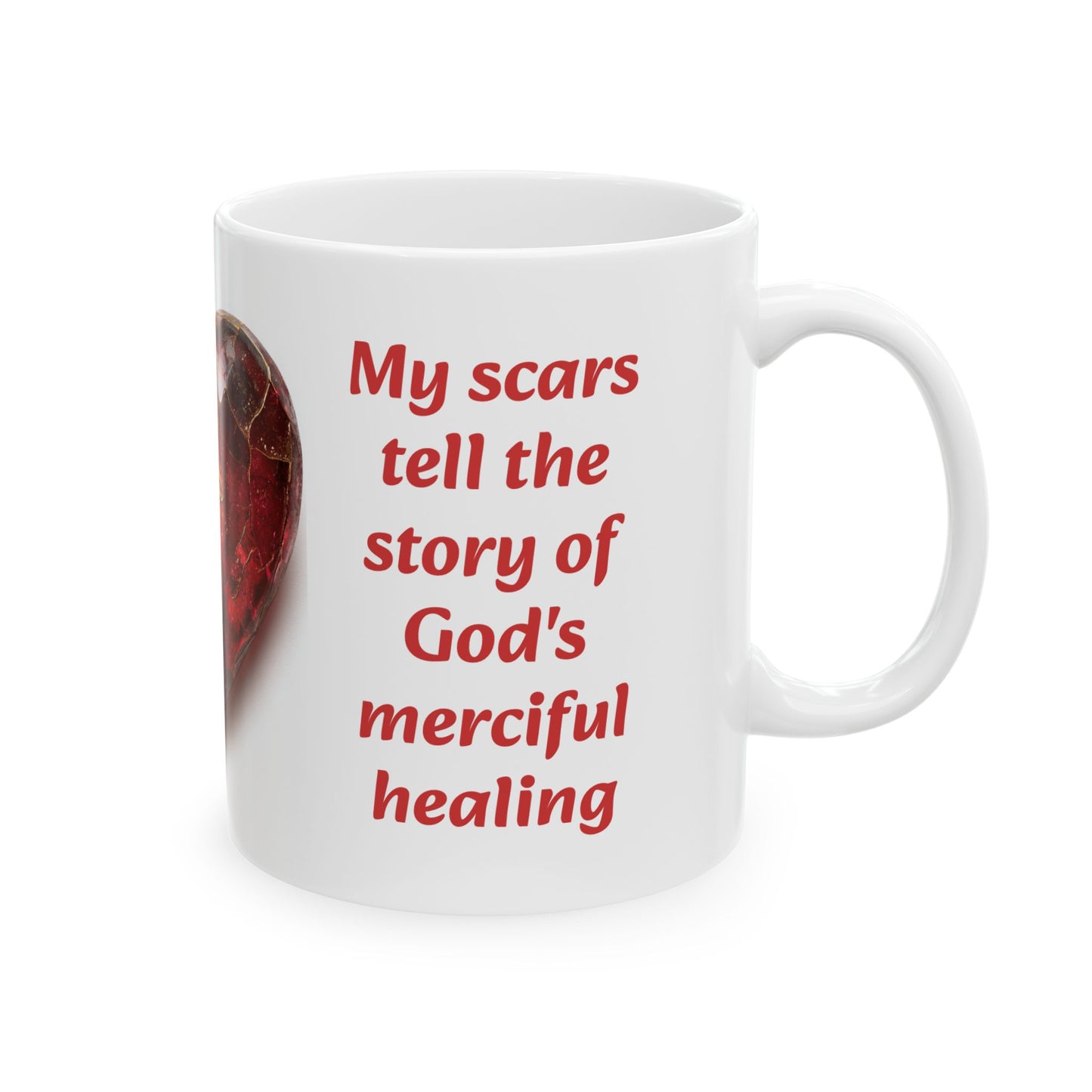Merciful Healing-11oz Inspirational Faith Mug