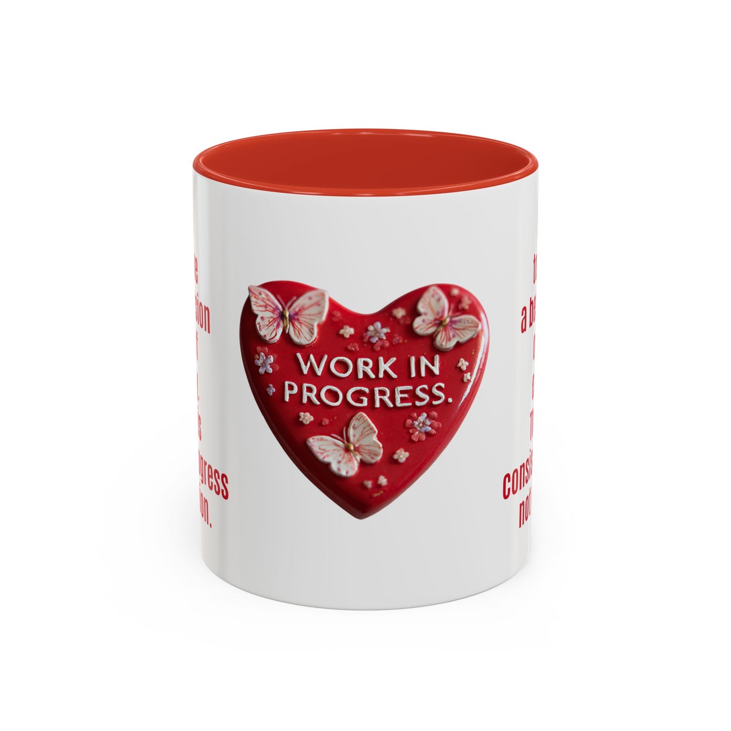 Progress, Not Perfection-11oz Daily Growth Mug