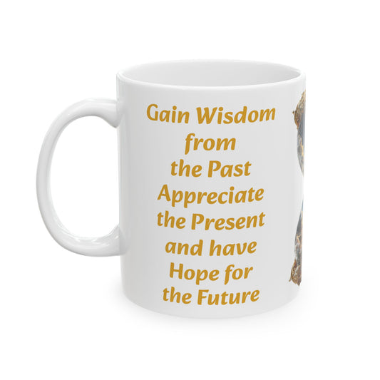 Wisdom, Gratitude, and Hope-11oz Encouragement Coffee Mug