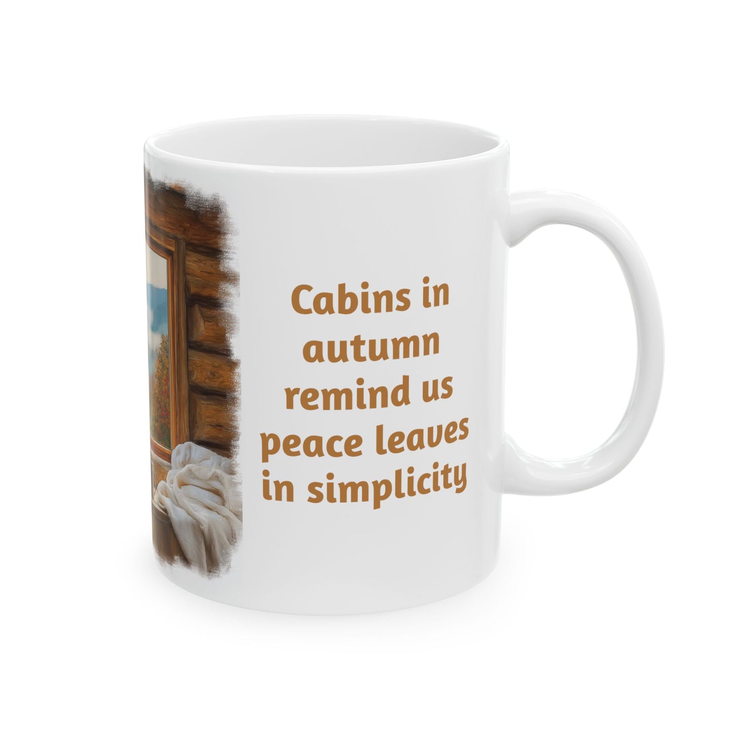 Cabin Comforts-11oz Autumn Inspired Coffee Mug