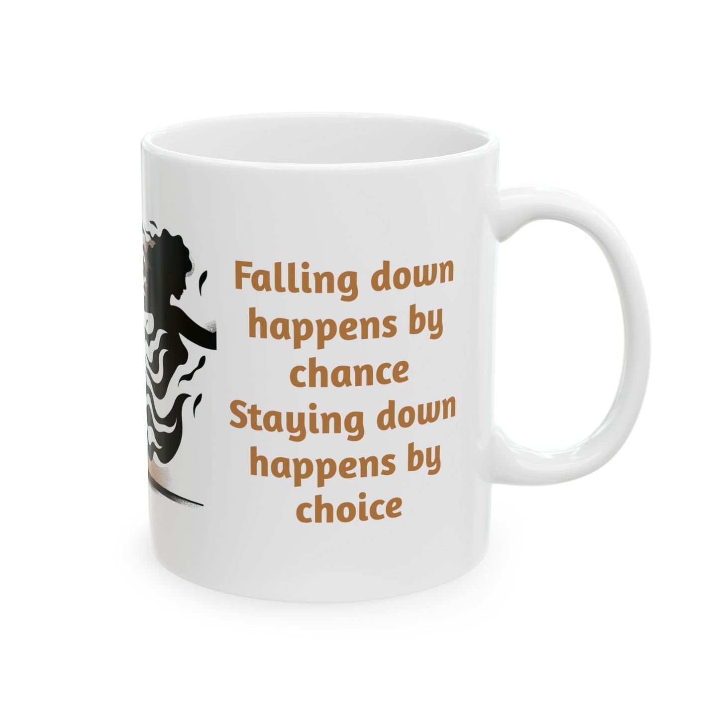 Fall Down but Don't Stay Down-11oz Strength & Resilience Mug