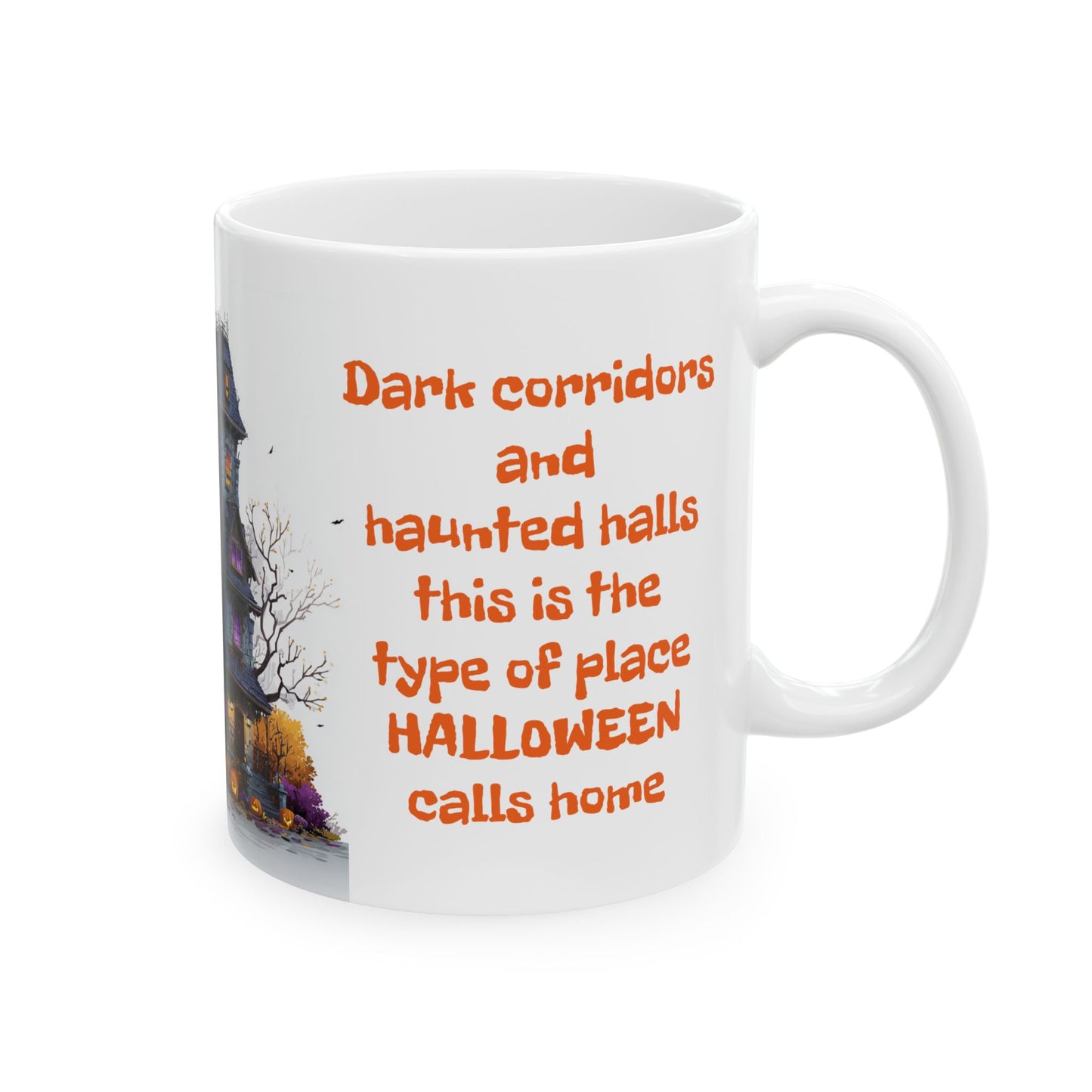 Spooky House-11oz Halloween Inspired Coffee Mug