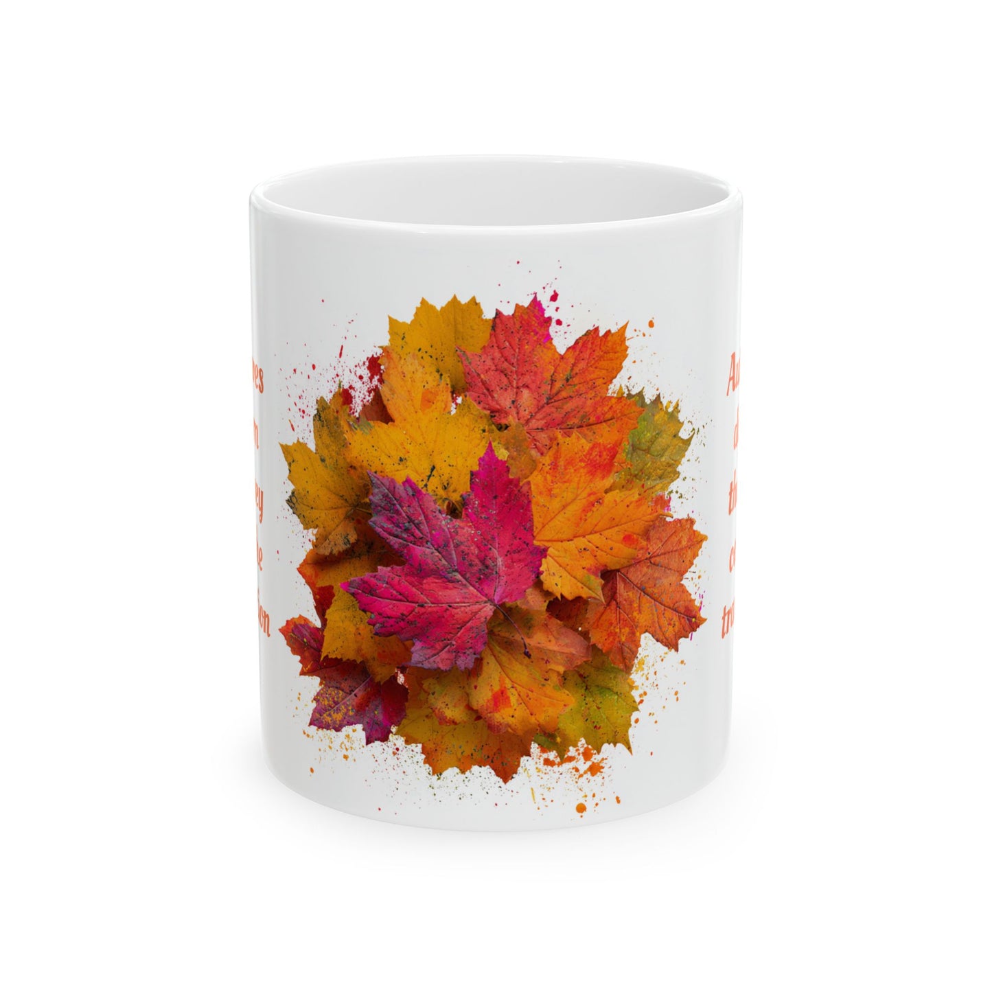 Lessons from the Leaves-11oz Autumn Inspired Coffee Mug
