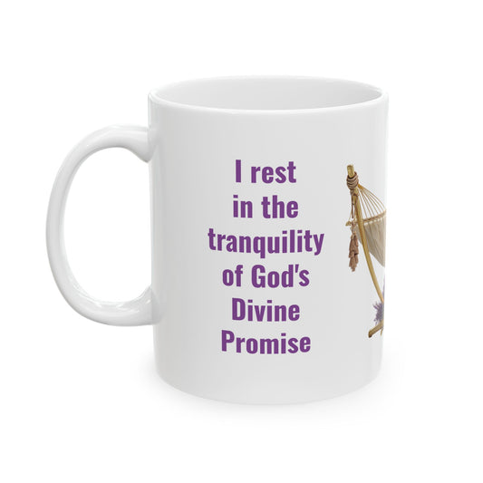 Tranquility in His Promise-11oz Inspirational Faith Mug