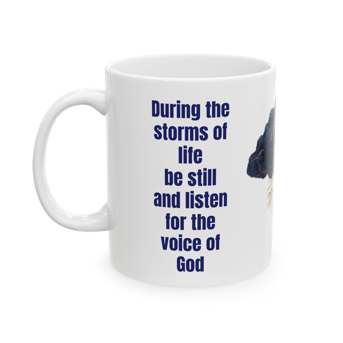 Be Still and Listen-11oz Inspirational Faith Mug