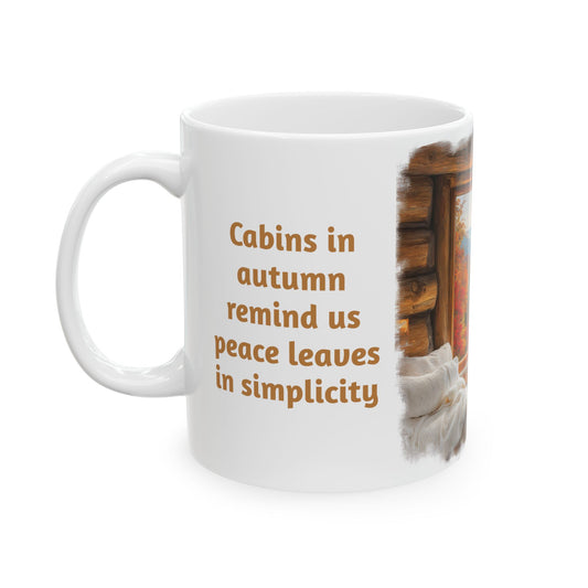 Cabin Comforts-11oz Autumn Inspired Coffee Mug