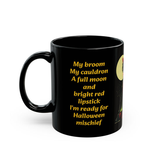 Sassy Halloween Mischief-11oz Halloween Inspired Coffee Mug