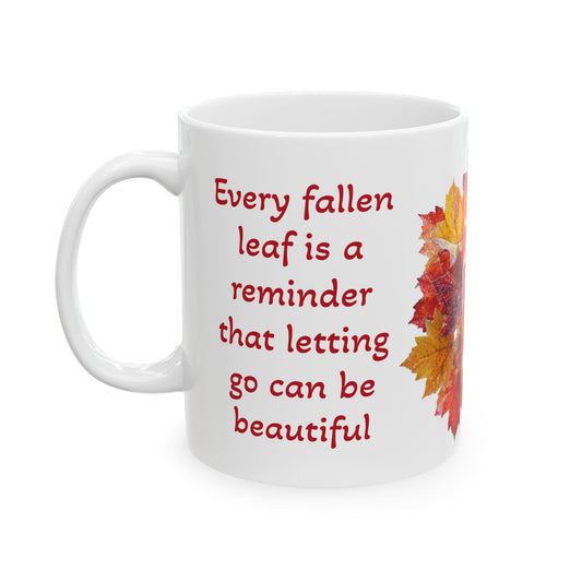 The Language of Leaves-11oz Autumn Inspired Coffee Mug