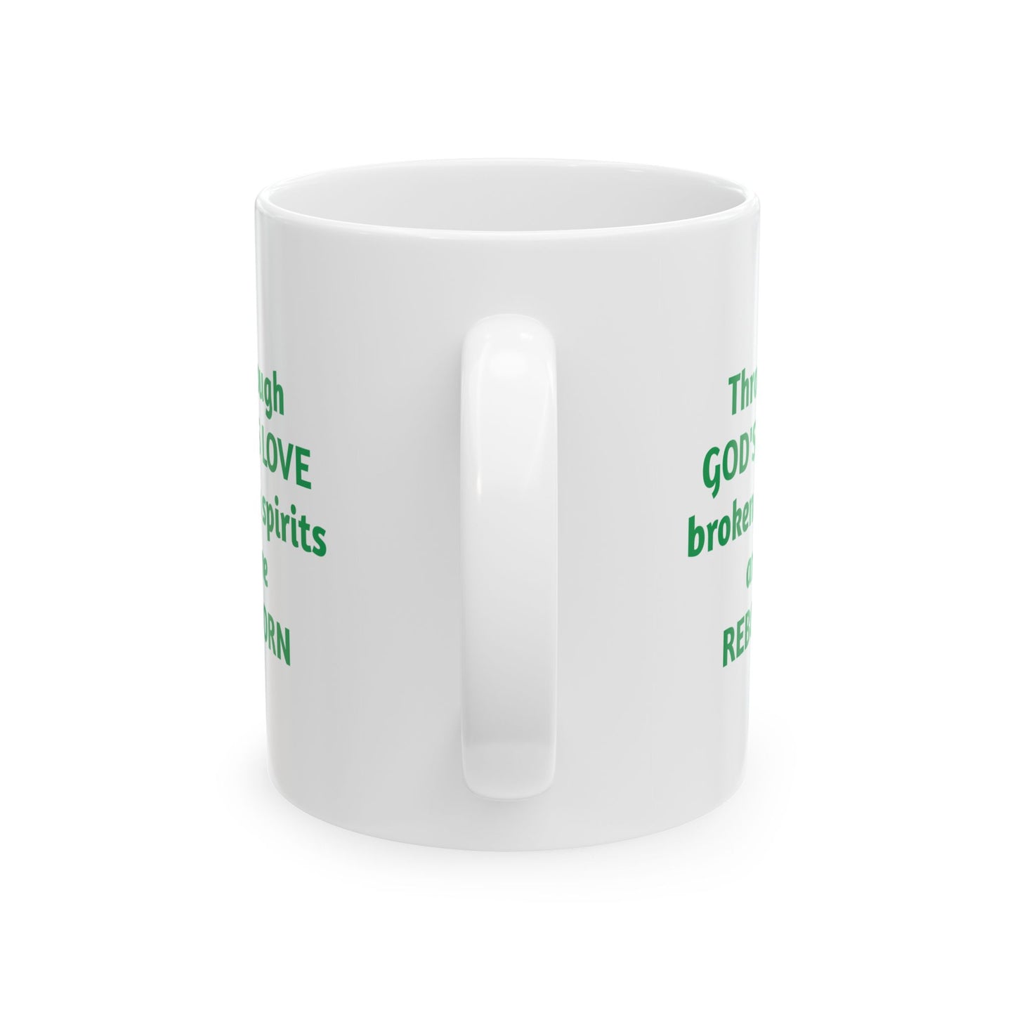 God's Love Rebuilds-11oz Spiritual Hope Mug