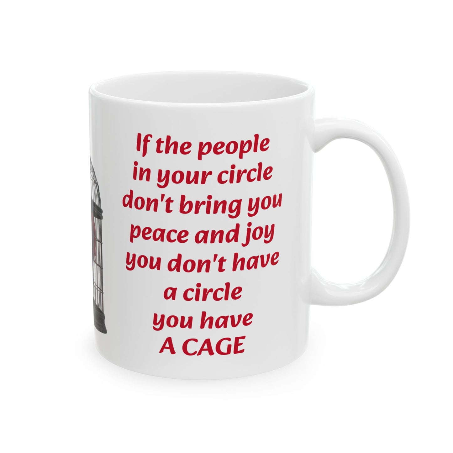 Peaceful Circle-11oz Boundaries Mug