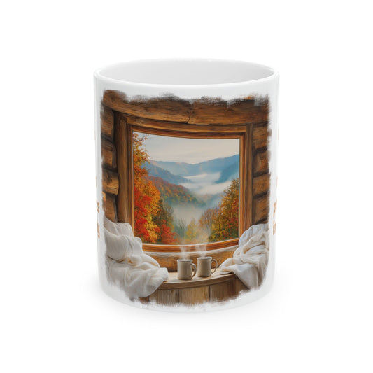Cabin Comforts-11oz Autumn Inspired Coffee Mug