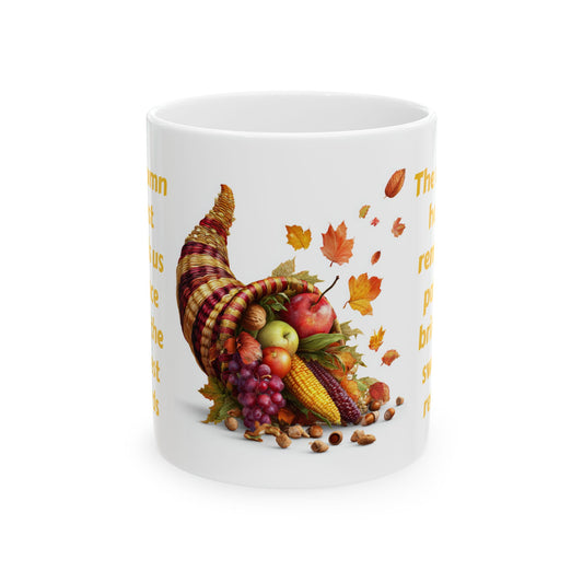 The Autumn Harvest-11oz Autumn Inspired Coffee Mug