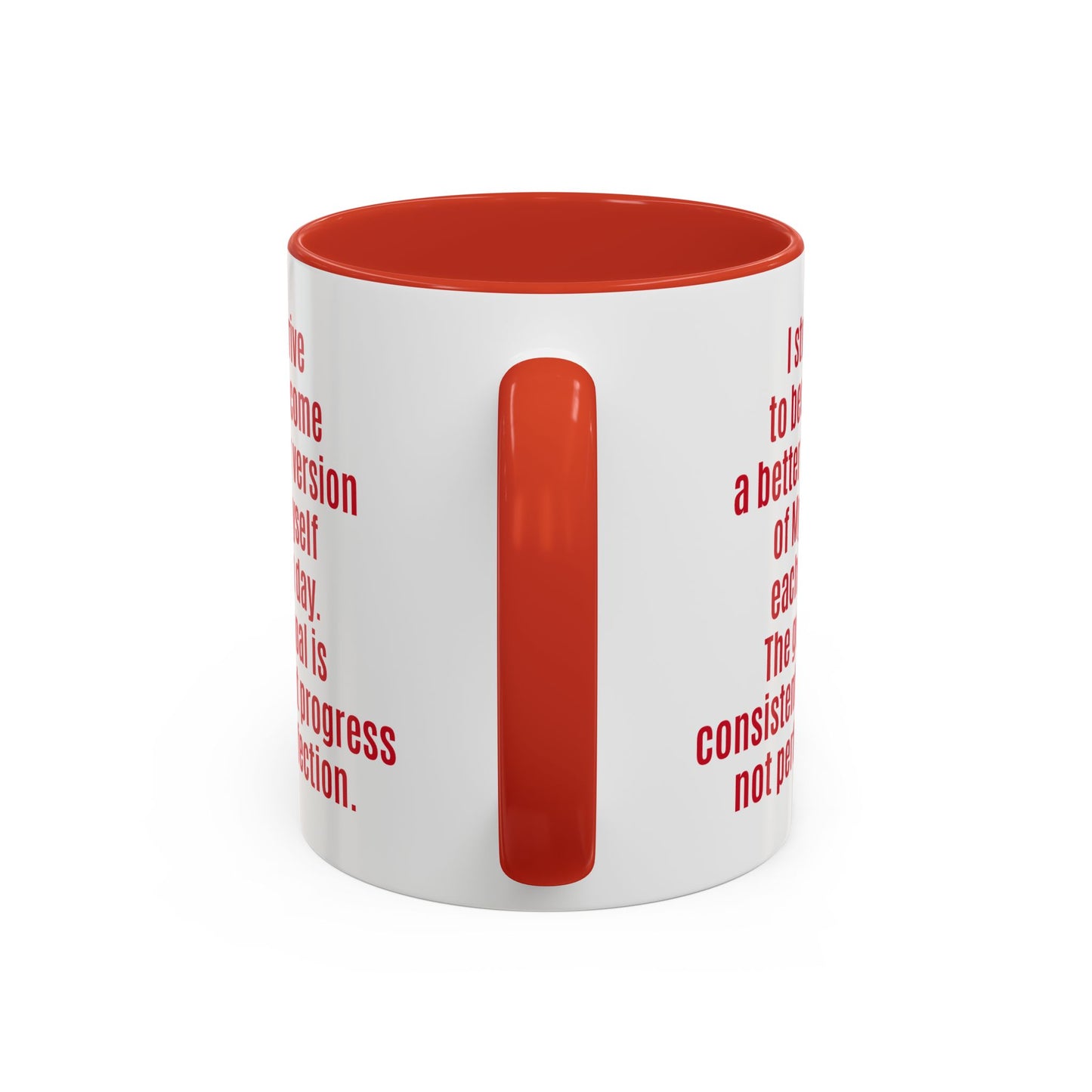 Progress, Not Perfection-11oz Daily Growth Mug
