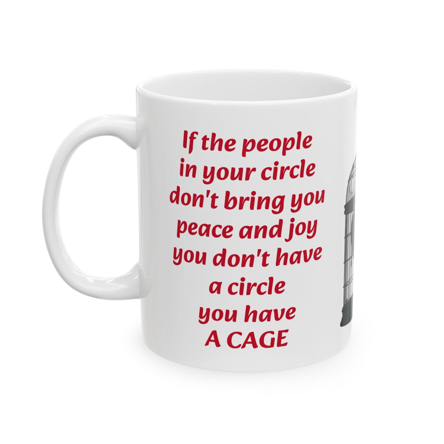 Peaceful Circle-11oz Boundaries Mug