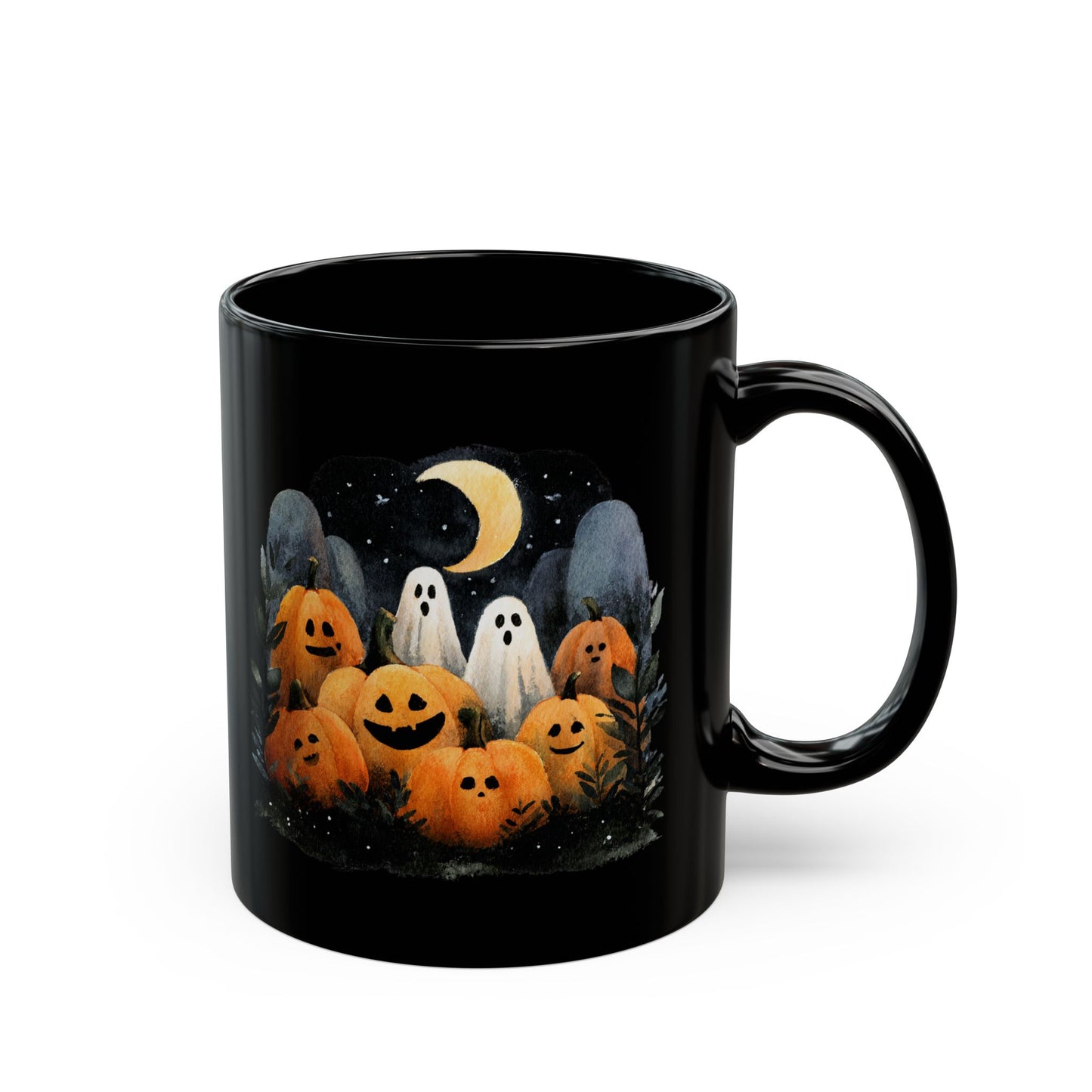 Ghosts in the Pumpkin Patch-11oz Halloween Inspired Coffee Mug