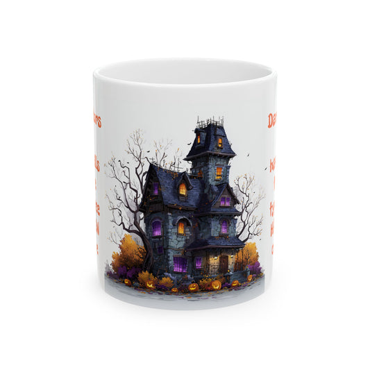 Spooky House-11oz Halloween Inspired Coffee Mug