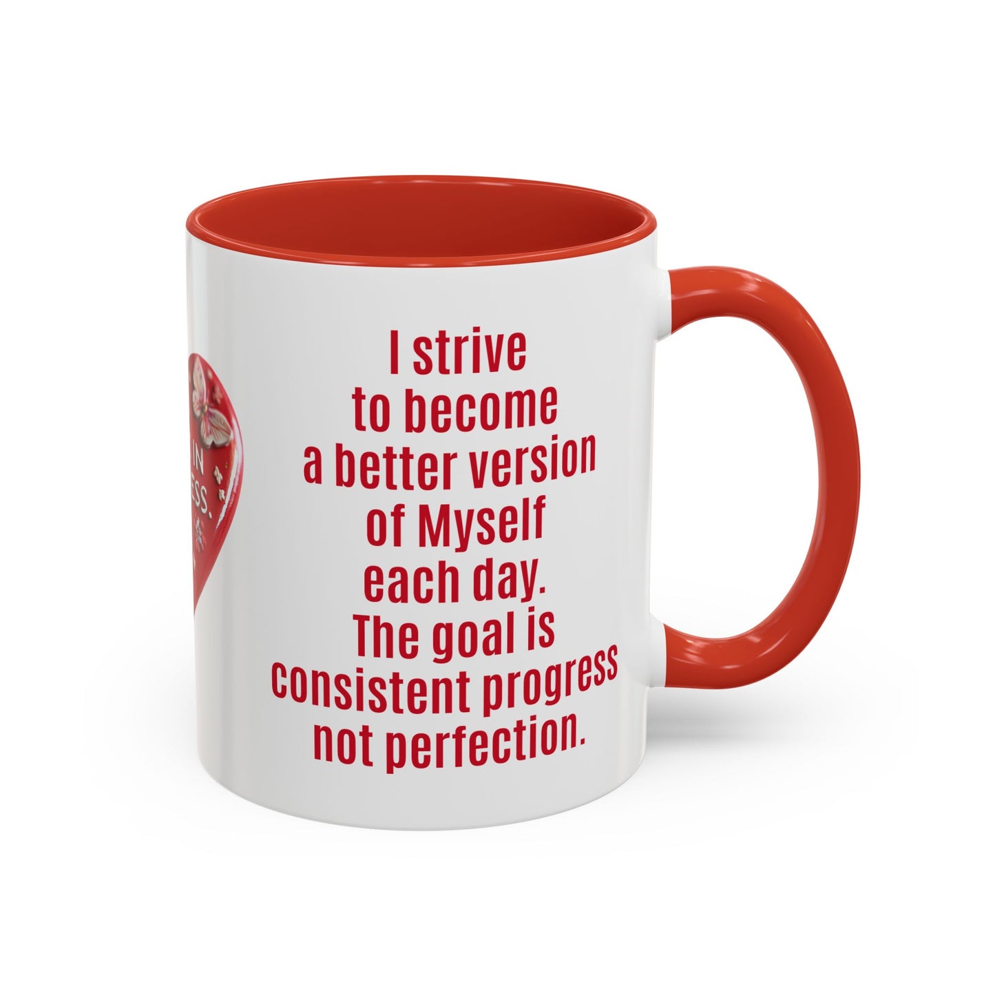 Progress, Not Perfection-11oz Daily Growth Mug