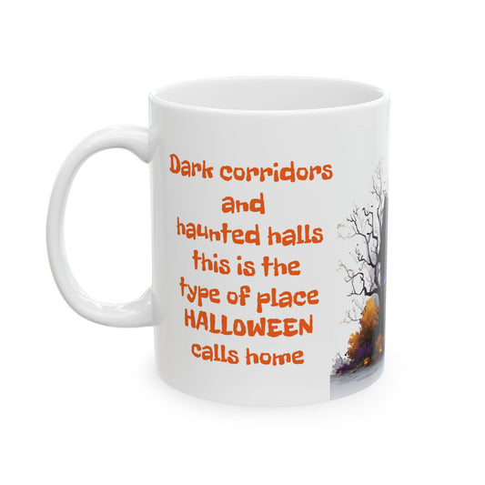 Spooky House-11oz Halloween Inspired Coffee Mug