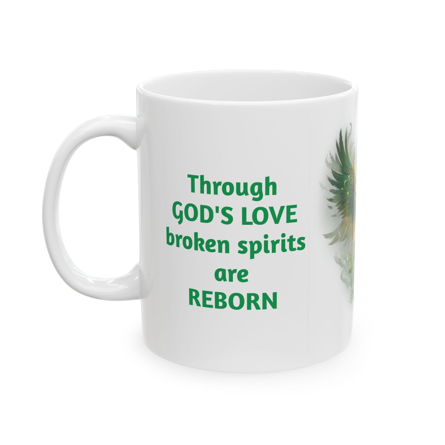 God's Love Rebuilds-11oz Spiritual Hope Mug
