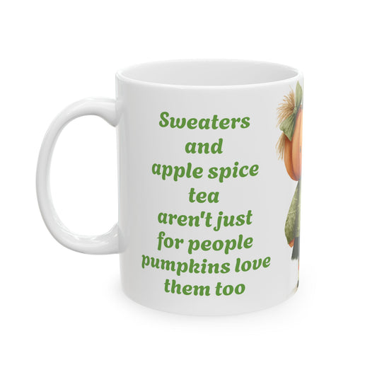 Cozy Pumpkin-11oz Autumn Inspired Coffee Mug