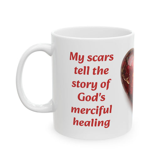 Merciful Healing-11oz Inspirational Faith Mug