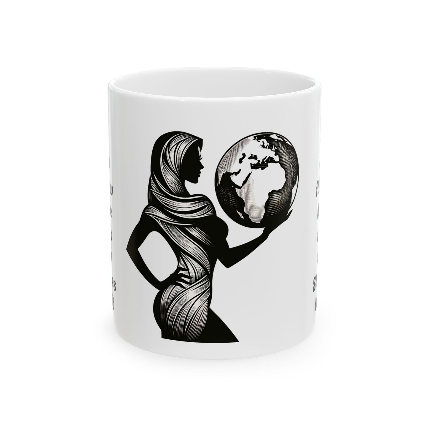 A Woman's Strength-11oz Empowering Mug for Women Who Carry Life with Grace and Power