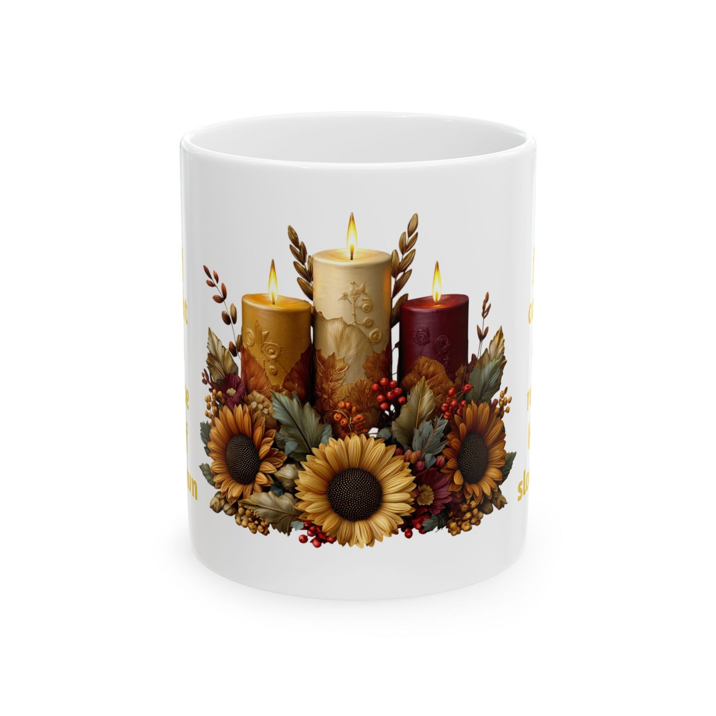 A Time to Slow Down-11oz Autumn Inspired Coffee Mug