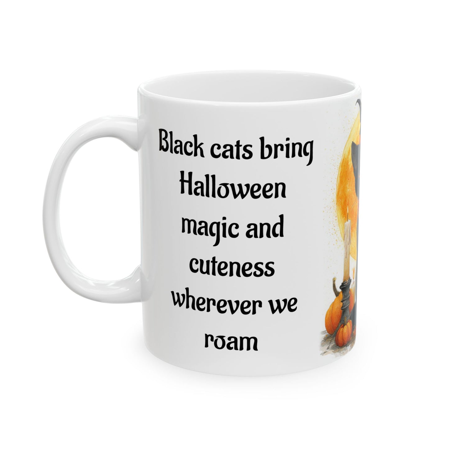 Witchy Kitty-11oz Halloween Inspired Coffee Mug
